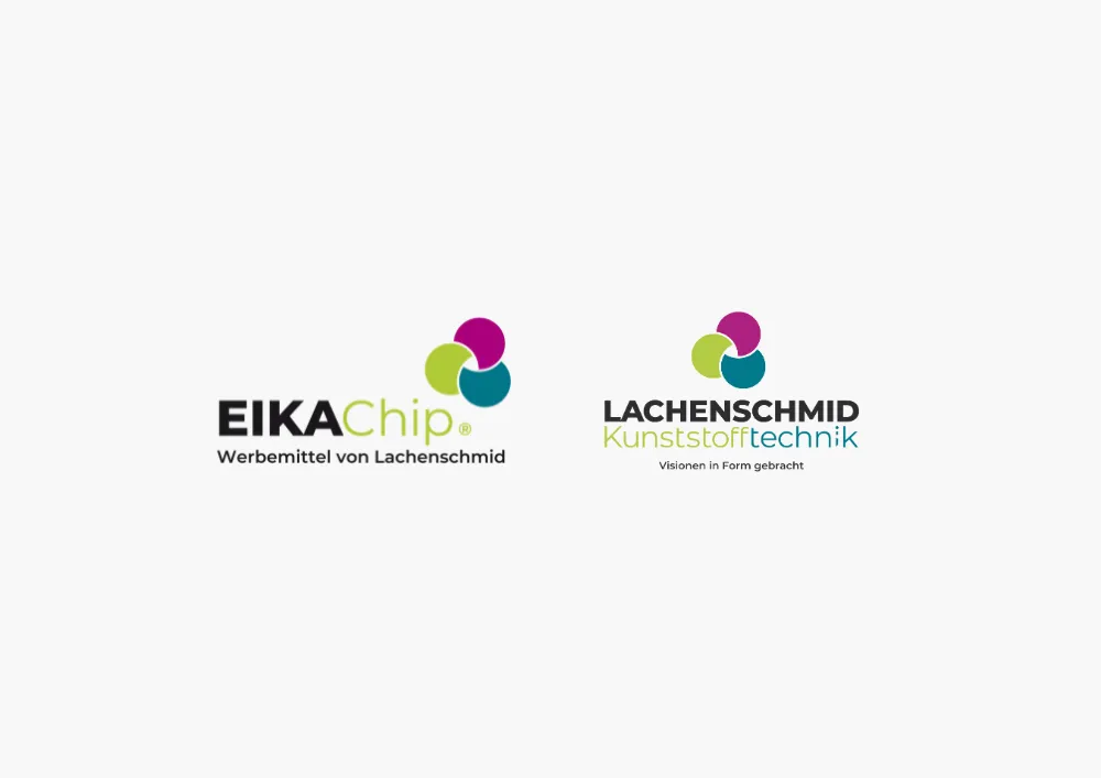 Logos von Lachenschmid und Eikachip